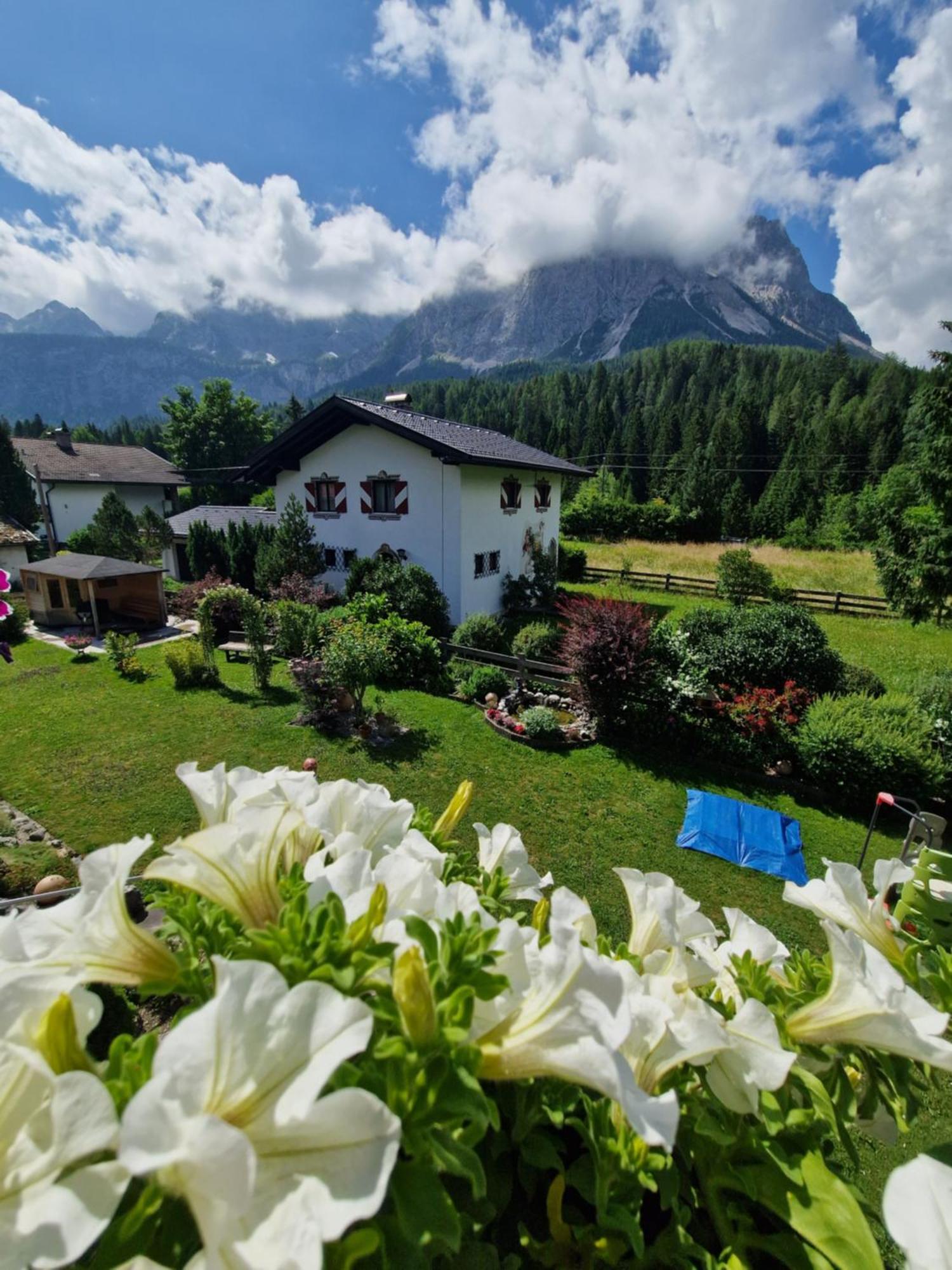 Gaestehaus Schoeneweiss Ehrwald Exterior foto